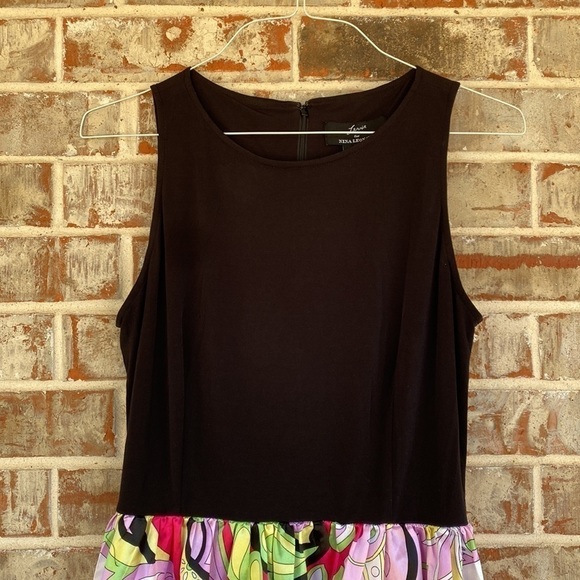 Lemmie for Nina Leonard Sleeveless Floral Dress - Picture 2 of 8